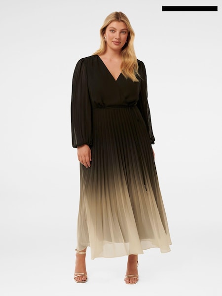 Forever New Phillipa Curve Pleated Midi Dress (AH6709) | €173