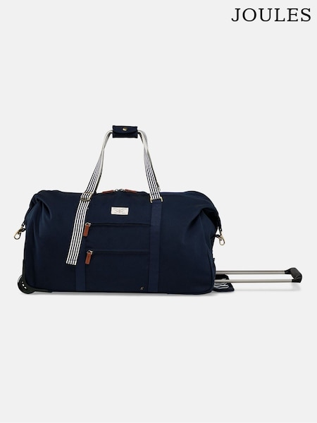 Joules Navy Wheeled Duffle Suitcase (AH6939) | R$ 980