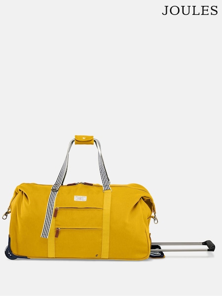 Joules Antique Gold Wheeled Duffle Suitcase (AH6950) | R$ 980