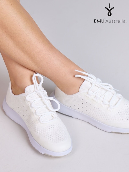 EMU Australia White Miki Wool Trainers (AH6968) | €152