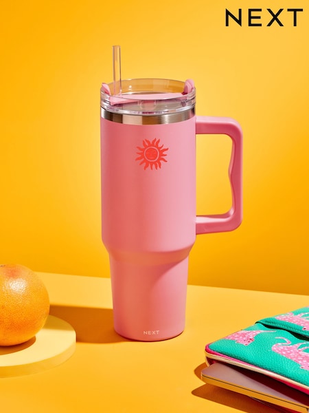 Pink Mediterranean Loft 1.2L Tumbler Water Bottle (AH7114) | €18
