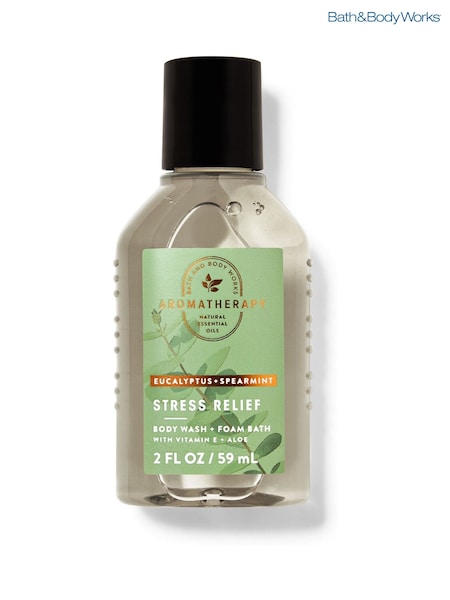 Bath & Body Works Eucalyptus Spearmint Travel Size Body Wash and Foam Bath Shower Gel 2 fl oz / 59 ml (AH7182) | €12
