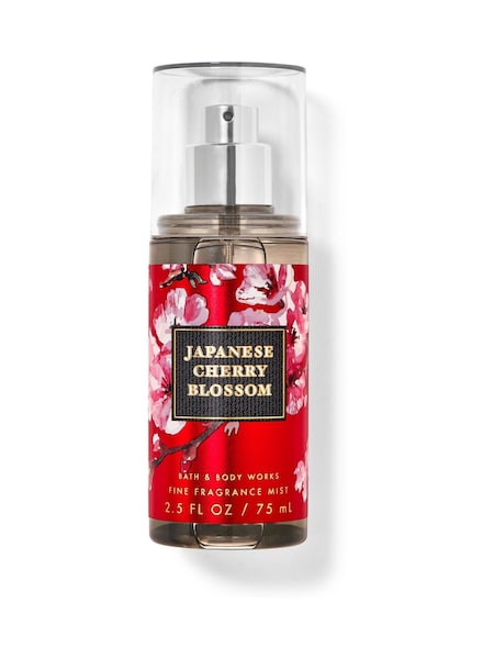 Bath & Body Works Japanese Cherry Blossom Travel Size Fine Fragrance Body Mist 2.5 fl oz / 75 ml (AH7526) | €13
