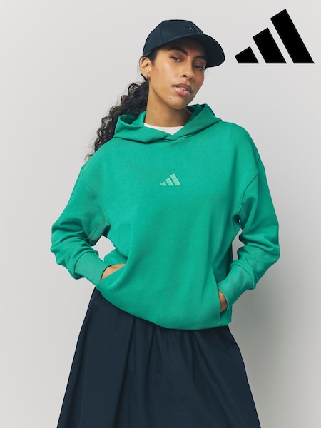 adidas Green crome ALL SZN Boyfriend Hoodie (AH8041) | 3,004 UAH