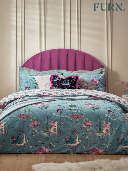 Furn Blue Athena Mythological Duvet Cover Set (AH8181) | €27 - €52