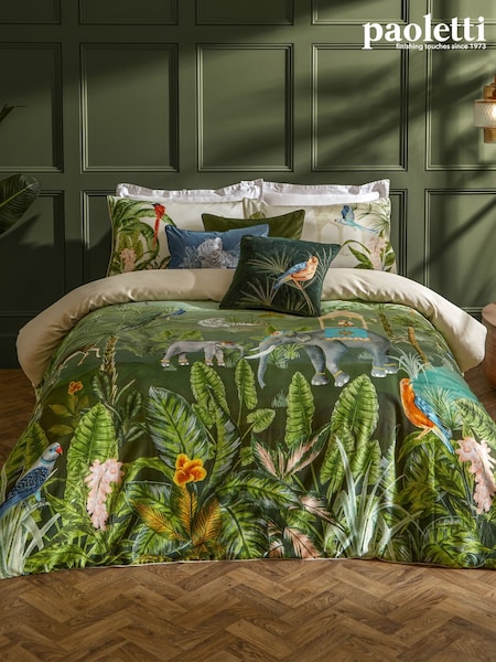 Paoletti Odisha 100% Cotton Sateen Duvet Cover Set (AH8198) | €91 - €110