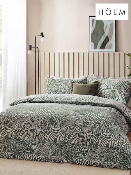 HÖEM Olive Nola Abstract Geometric Duvet Cover Set (AH8200) | €27 - €52