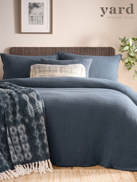 Yard Ink Ribble Acid Washed 100% Cotton Duvet Cover Set (AH8229) | €156 - €225