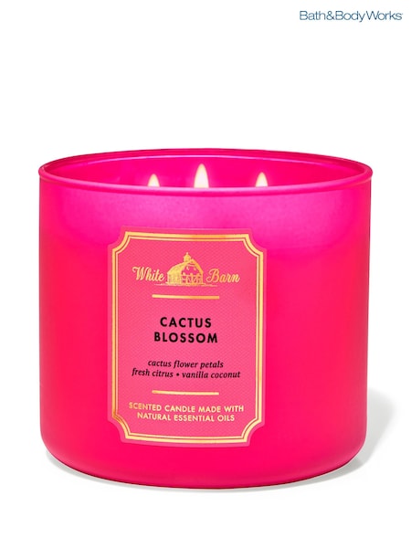 Bath & Body Works Cactus Blossom 3-Wick Candle 14.5 oz / 411 g (AH8496) | €27.50