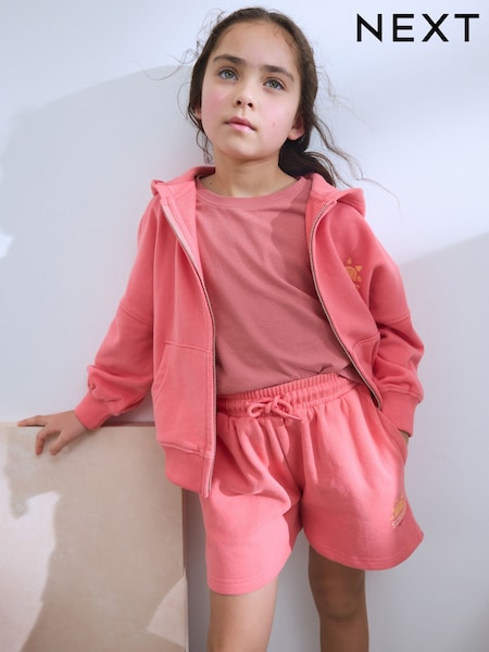 Coral Pink Jersey Shorts (3-16yrs) (AH9439) | €9 - €15