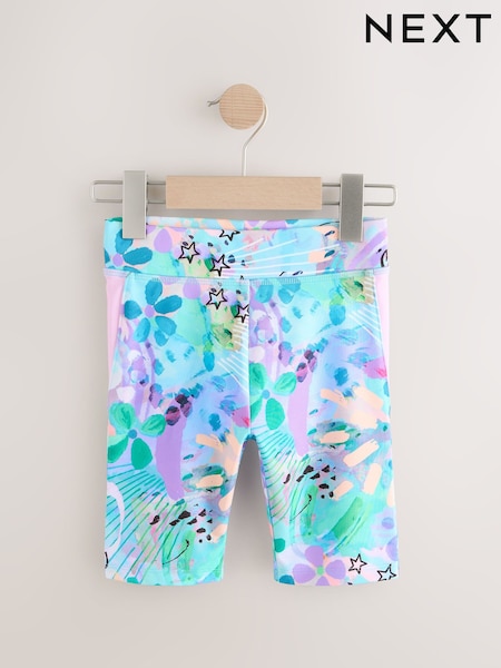 Estampado animal azul - Cycle Shorts (3-16yrs) (AH9441) | 11 € - 18 €