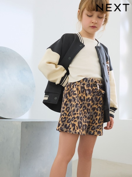הדפס חייתי - 100% Cotton Jersey Shorts (3-16yrs) (AH9457) | ‏42‏₪ - ‏63‏ ₪