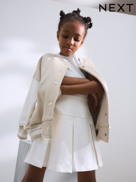 Valkoinen - Pleated Skirt (3-16yrs) (AH9473) | €17 - €25