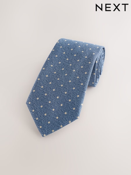 Blue Printed Tie (AH9517) | 69 QAR