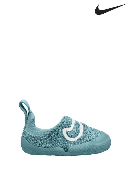 Nike Denim Blue Infant Swoosh 1 Trainers (AH9555) | €64