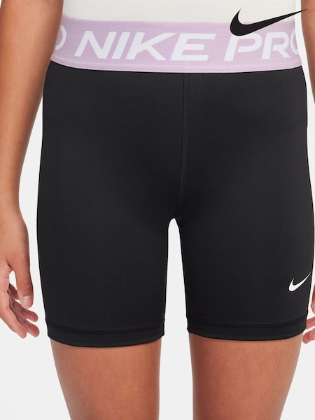 Nike Black Apricot Orange 5 Inch Dri-FIT Pro Shorts (AH9567) | €25