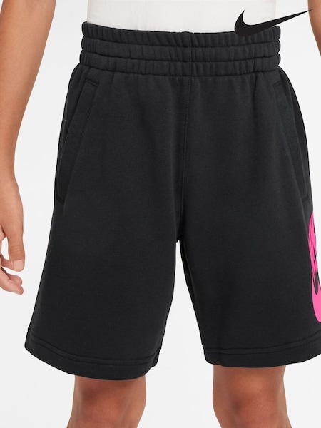 Nike Black Yellow Club Fleece French Terry Shorts (AH9610) | 1,802 UAH