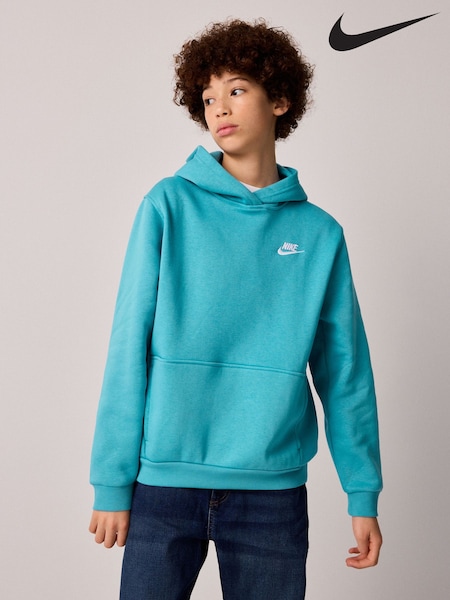 Cactus синий - Nike Club Fleece Pullover Hoodie (AH9620) | €50