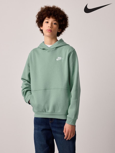 Nike Steam Green Club Fleece Pullover Hoodie (AH9626) | €50