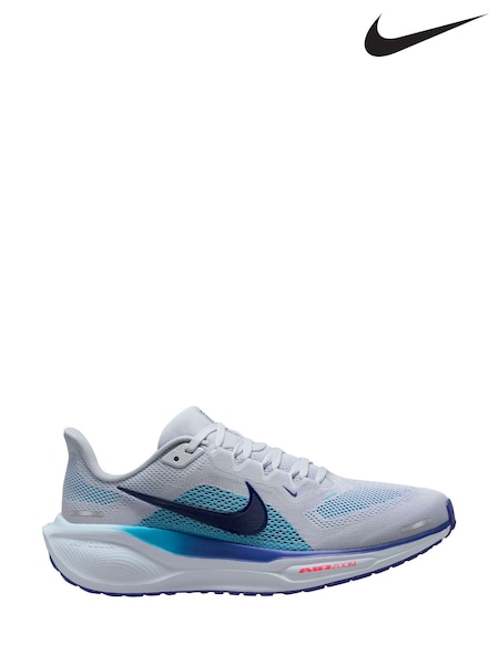 Nike Blue/White Pegasus 41 Road Running Trainers (AH9656) | €171
