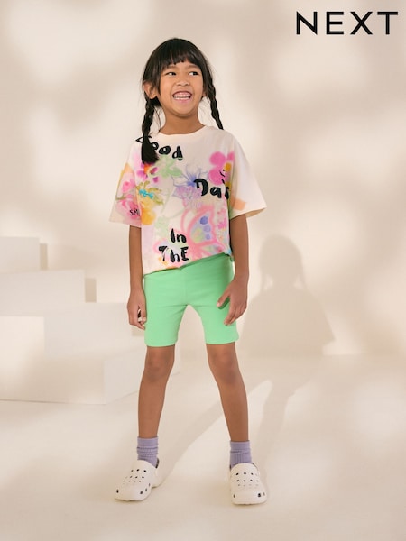 Green Cycle Shorts (3-16yrs) (AH9728) | €5 - €8