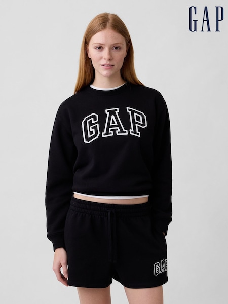 Black - Gap Logo Sweatshirt