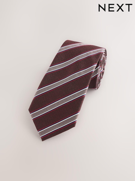 Red Slim Pattern Tie (AH9755) | 69 QAR