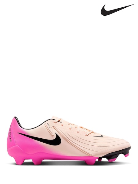Nike Pink Adults Phantom 2 Club Pink Ground Football Boots (AH9940) | €106