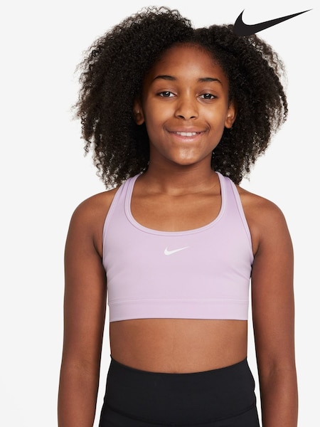 Doll Lilac - Nike Dri-FIT Swoosh Support Bra (AH9944) | 33 €