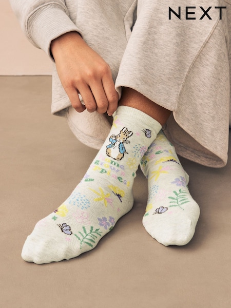 Pink/Blue Peter Rabbit Boxed Socks 1 Pack (AJ0065) | €9.50