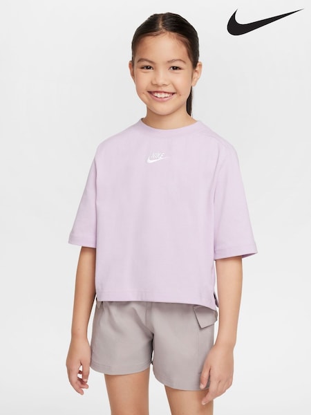 Nukke Lila - Nike Sportswear Short Sleeve 100% Cotton Top (AJ0076) | €47