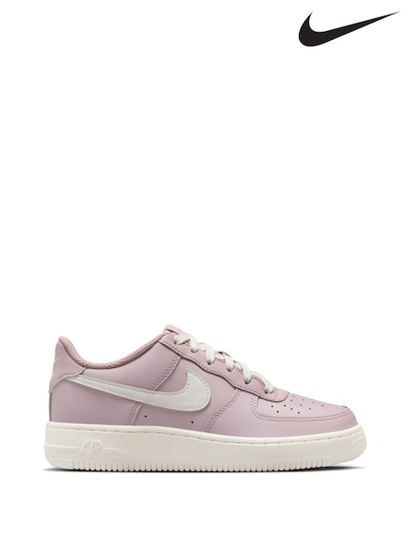 Nike Pink Particle Air Force 1 Youth Trainers (AJ0111) | €99