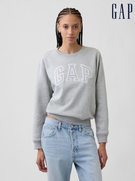 Grey - Gap Logo Sweatshirt