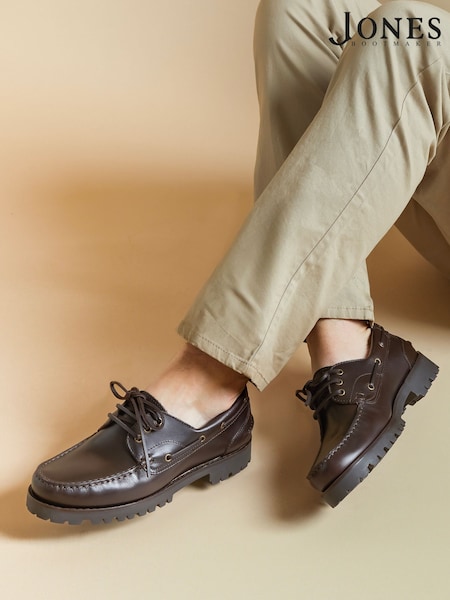 Bruin - Jones Bootmaker Pickering 2 Leather Boat Shoes (AJ0153) | € 169