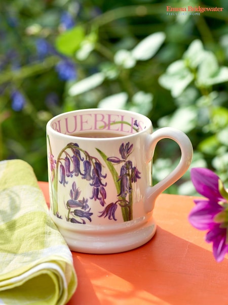 Emma Bridgewater Cream Bluebell 1/2 Pint Mug (AJ0210) | €38