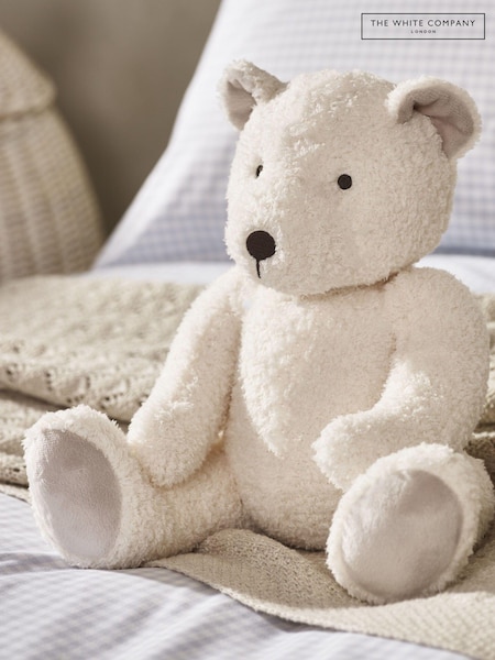 The White Company Borg Fleece White Bertie Bear (AJ0249) | €44