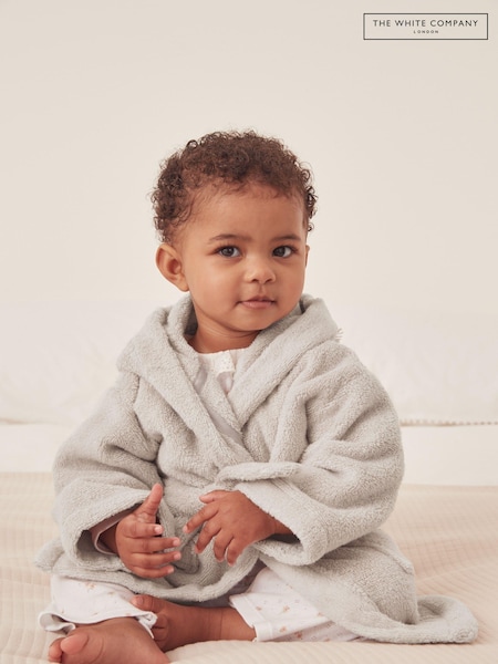 The White Company Natural Cotton Lion Hooded Robe (AJ0270) | ‏186 د.إ.‏