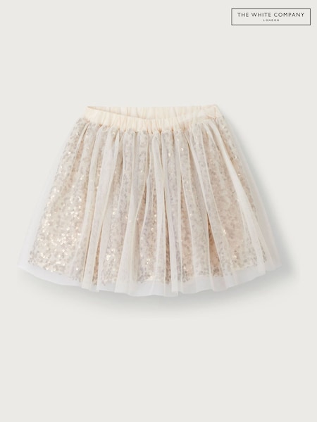 The White Company Recycled White Tutu Skirt (AJ0286) | AED186
