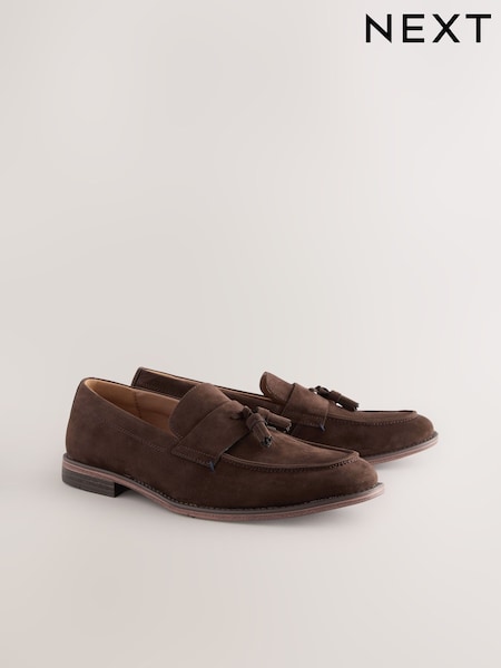 Brown Tassel Loafers (AJ0410) | €42
