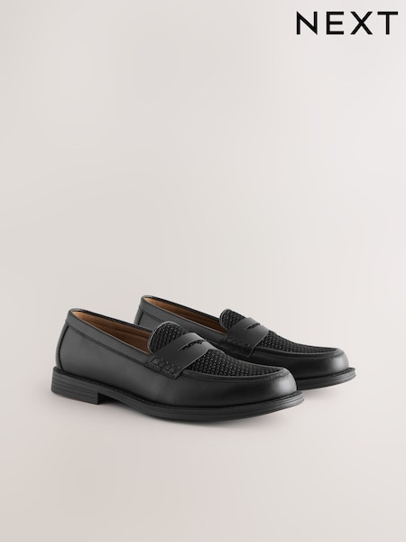Black Fashion Loafers (AJ0411) | kr650