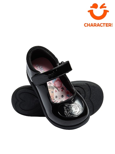 Character Black Gabbys Dollhouse School Shoes (AJ0474) | kr357