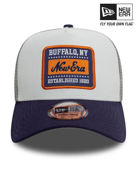 New Era Grey Patch Trucker Cap (AJ0605) | €37