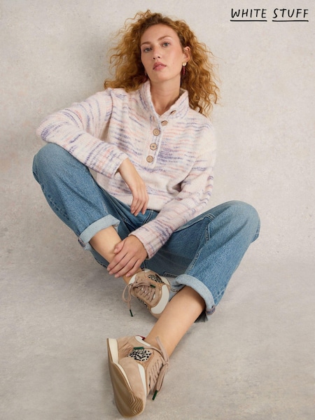White Stuff White Bella Button Jumper (AJ0610) | €50