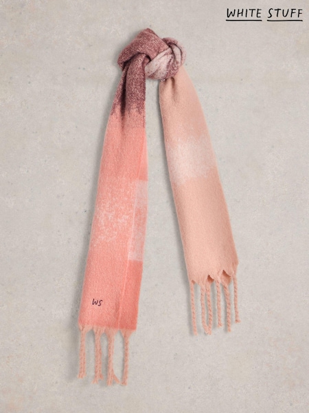 White Stuff Pink Shelly Skinny Scarf (AJ0622) | €44