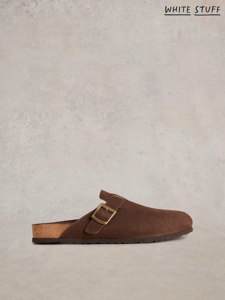 White Stuff Brown Freddy Leather Footbed Shoes (AJ0647) | €41.50