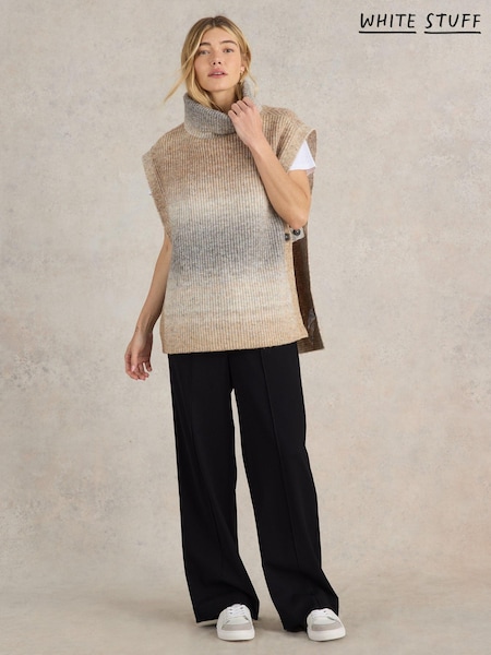 White Stuff Black Freda Wide Leg Trousers (AJ0654) | €43.50