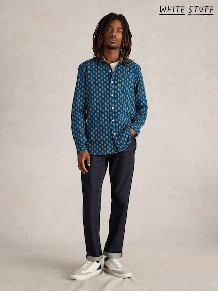 White Stuff Floral Nonnie Printed Shirt (AJ0673) | 256 LEI