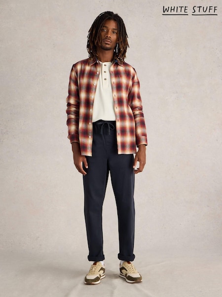 White Stuff 100% Cotton Wren Drawstring Trousers (AJ0692) | 256 LEI