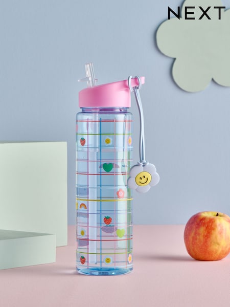 Blue Flower Power 700ml Water Bottle (AJ0695) | $13