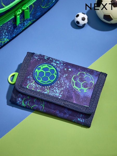 Blue Football Wallet (AJ0817) | €9
